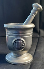 Vintage Pewter McCormick Spice Baltimore Mortar & Pestle Employee Gift Wilton picture