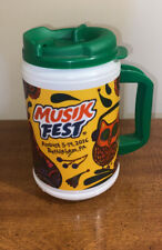 MusikFest Plastic Mug 2016 Beer Cup With Lid Bethlehem PA picture