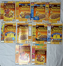 1990's-2000's Empty Honey Nut Cheerios 14OZ Cereal Boxes Lot of 10 SKU U199/243 picture