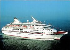 Postcard Majesty Cruise Line Oversized Card Cruise Ship picture