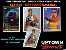 2024 Throwback Thursday Star Wars Edition Set #22 - 1957 Topps Baseball- Presale picture