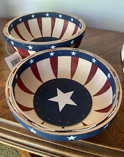 Set of two Patriotic Theme Basket - by Market Art picture
