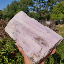 5lbs+ Raw Pink Purple Kunzite w/ Dendrite Stone Crystal  | A Grade | 2260 grams picture