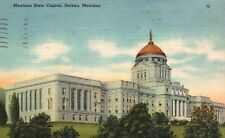 Postcard MT Helena Montana State Capitol Posted 1950 Linen Vintage PC G4199 picture