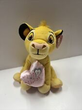 Disney The Lion King Simba 2013 Just Play Be My Valentine Plush Nwt picture