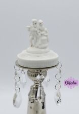 Vintage Figural Couple In Victorian Dressing Salt Cellar/Trinket Dish From Japan picture