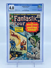 Fantastic Four #23 CGC 4.0 Off-White to White Pages Doctor Doom Appearance picture