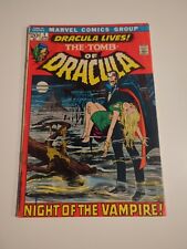 Tomb Of Dracula #1 1972 Key Marvel Comic Book 1st Appearance Of Dracula Nice picture