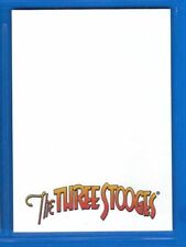THE THREE STOOGES BLANK DO-IT-YOURSELF SKETCH CARD 2021 RRPARKS picture