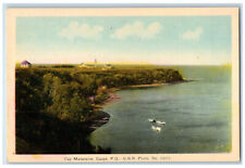 c1950's Cap Madeleine Gaspe PQ(Quebec) Canada CNR Boating Vintage Postcard picture