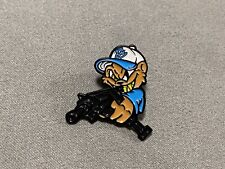 Pinzcity Light Blue White black Shooter Scare Bear Hat Pin Limited picture