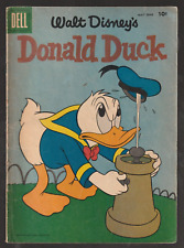 Dell Comics Walt Disney's Donald Duck #59 May/June 1958 Readable Fair/Good picture