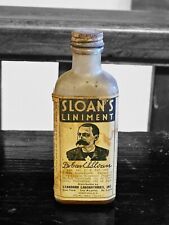 Awesome Antique Bottle SLOAN'S Liniment Collectible Bottle picture