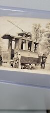 Rare Old Vintage Real Photo Toonerville Trolley Railroad 1920s Photograph picture