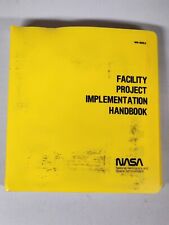 Official Vintage 1981  NASA Facility Project Implementation Handbook Manual picture