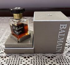 Vintage JOLIE MADAME by  BALMAIN PURE PARFUM  1/2 oz ~ Preowned Read ~ 80% full picture