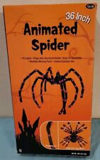 Halloween • 36in Lighted Animated Spider • N/OB picture