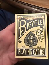 Bicycle 130th Anniversary Edition 1885-2015 SEALED picture