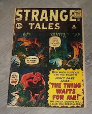 STRANGE TALES # 92 MARVEL COMICS January 1962 SILVER AGE with FACSIMILE COVER picture
