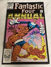 FANTASTIC FOUR Annual #17 Signed Stan Lee & artist John Byrne VF/NM 1983 picture