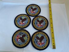 Department Of Veterans Affairs Hat,vest,jacket size collectible patch 5 pieces picture