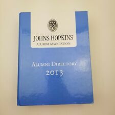 The Johns Hopkins Alumni Directory 2013 Hospital School University Medicine Book picture