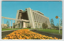 Postcard Outside View of the Contemporary Resort at Disney World Orlando, FL picture