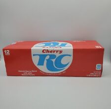 Cherry RC Cherry Royal Crown Cola Full 12 Pack of 12oz Cans HTF Cherry RC Cola picture