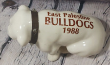 Vth East Palestine Ohio Bulldogs Ceramic Mascot 1988 4.5