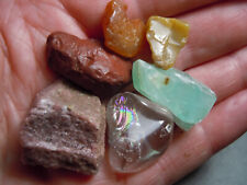 Natural Earth Colors Stones Lot Of 6 As Pictured 43 Grams Total picture