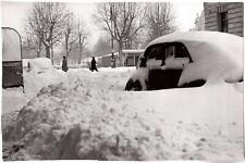 Bordeaux snow February 1956.Winter.Cars.Characters.Nougats...Snow.11x17cm.21 picture