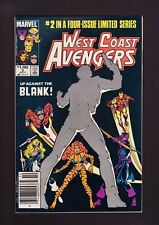 West Coast Avengers #2 NM 1984 Canadian Price Variant CPV $1.00 1st App Blank picture