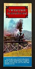 1970s Tweetsie Railroad Blowing Rock North Carolina Vintage Travel Brochure NC picture