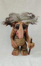 RARE - NyForm Troll #120 with Walking Stick - Handmade In Norway - Vintage picture