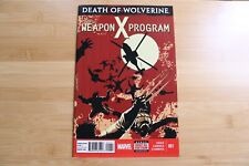 Death Of Wolverine: The Weapon X Program #1 Marvel Comics NM picture