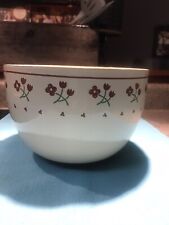 Vintage Kobe Kitchen Enamelware Bowl Flower Design picture