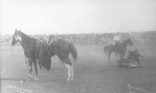 Pendleton Oregon 1911 Bowman Cowboy Rodeo RPPC Photo Postcard 21-13255 picture