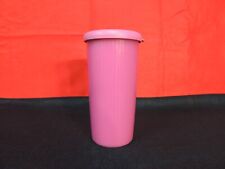 TUPPERWARE  24 Oz. Insulated ON THE GO -3329A w/ Lid ~ Purple , No Straw picture