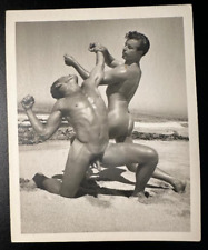 Vintage Male Physique Photo AMG? 4 x 5 Bob Mizer? Bruce of LA? Kovert Hollywood? picture