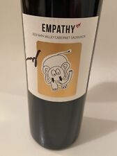 *Empty 2019 Empathy Elephant Napa Cabernet Vee Friends Bottle SIGNED By Gary Vee picture