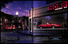 1992 Mazda Miata Vintage PRINT AD Red Convertible Car Night Reflection picture