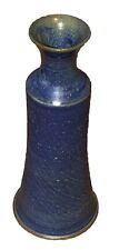 Pottery Bud Vase Cobalt Blue ￼ Fun picture