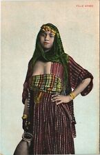 PC EGYPT, FILLE ARABE, Vintage Postcard (b35498) picture
