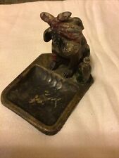 ANTIQUE COLD PAINTED SPELTER 