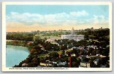 Postcard State Capitol From Daniel Boone Monument Frankfort Kentucky Unposted picture