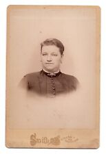 CIRCA 1880s CABINET CARD SMITH LADY IN FANCY DRESS LYKENS PENNSYLVANIA picture