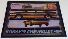 1985 Chevy Celebrity Eurosport 12x18 Framed ORIGINAL Advertising Display picture