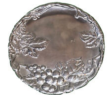 Arthur Court Vineyard Grapevine  Pewter Round 7.5  Cheese Plate & Amco server pc picture