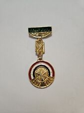 Vintage rare Iraq Iraqi Qaddesih Desert storm medal medallion Military Army 1991 picture