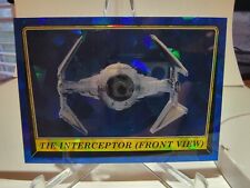 2023 Star Wars Sapphire Return of the Jedi Tie Interceptor (Front View) #217 picture